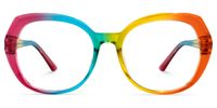 Snowden - Geometric Multicolor Eyeglasses - 1
