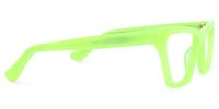 Rectangle Green Eyeglasses | Vooglam.com 
