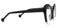 Salas - Cat Eye Black Eyeglasses | Vooglam 