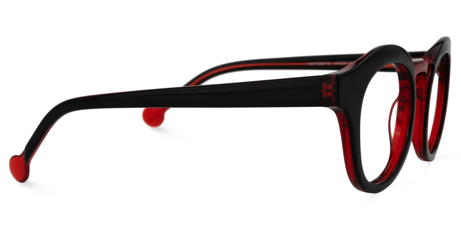 Round Black Eyeglasses | Vooglam.com 4