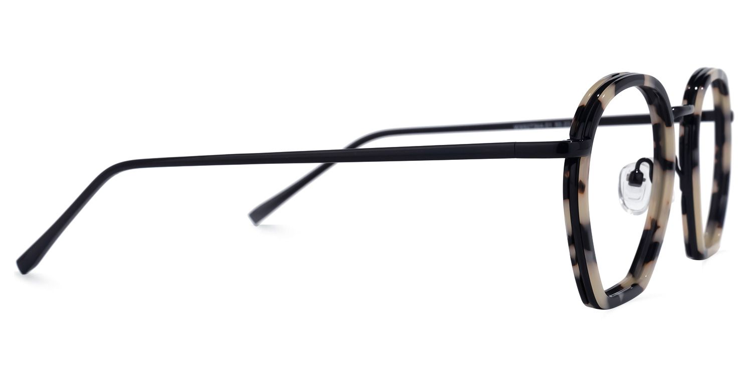 Geometric Tortoise Eyeglasses | Vooglam.com 4