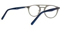 Aviator Grey Eyeglasses | Vooglam.com Side View