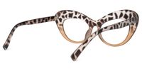 Duquette - Oval Animal Eyeglasses | Vooglam Side View