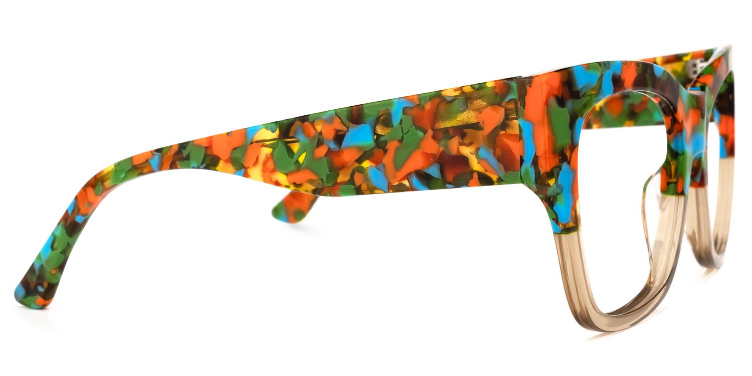 Holbrook - Square Two-tone Eyeglasses | Vooglam 4