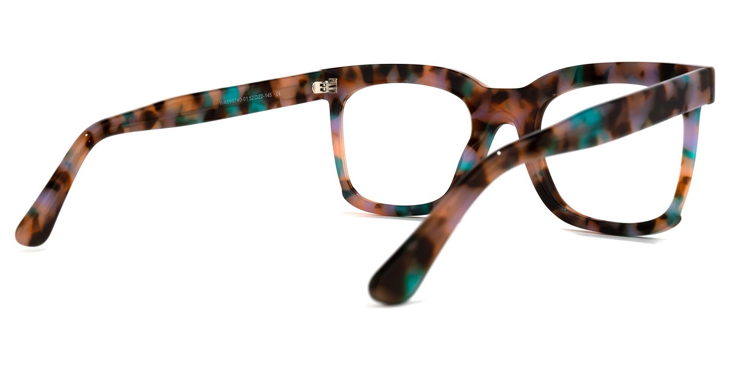 Dunn - Rectangle Floral Eyeglasses product detail 3