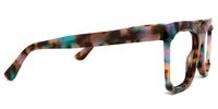 Rectangle Floral Eyeglasses | Vooglam.com 