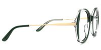 Round Green Eyeglasses | Vooglam.com 