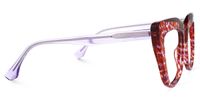 Square Red Eyeglasses | Vooglam.com