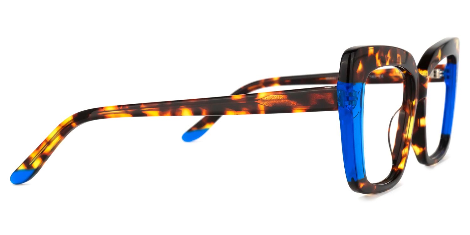 Stokes - Rectangle Tortoise Eyeglasses product detail 4