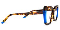 Rectangle Tortoise Eyeglasses | Vooglam.com 