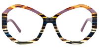 Geometric Colorful Eyeglasses | Vooglam.com Angle View