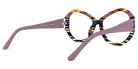 Geometric Colorful Eyeglasses | Vooglam.com Side View