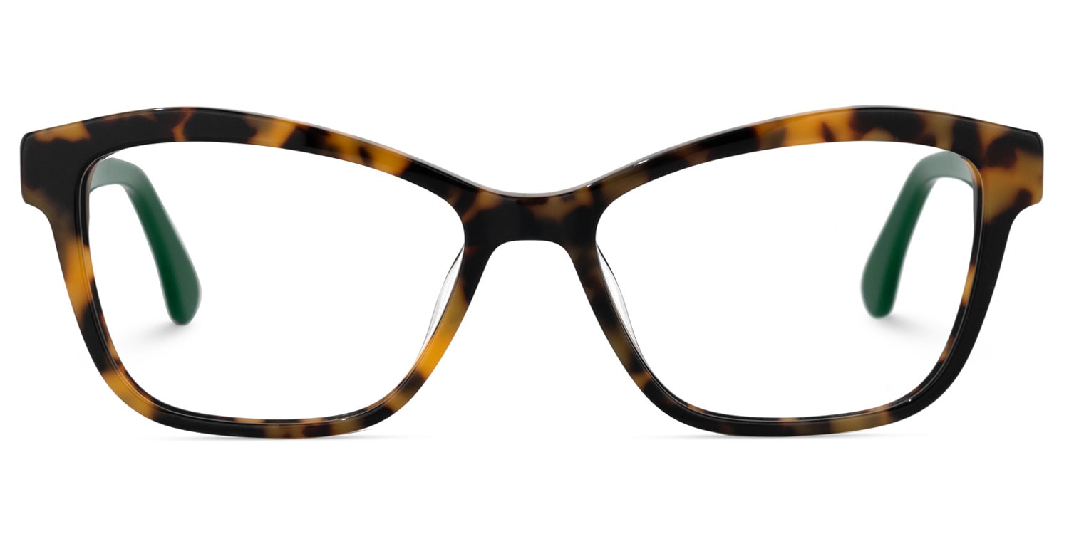 

Monique - Rectangle Tortoise Eyeglasses