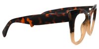 Mathews - Cat Eye Brown Eyeglasses | Vooglam