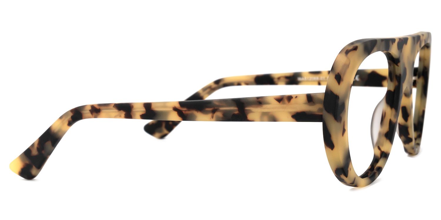 Hampton - Aviator Tortoise Eyeglasses | Vooglam 4