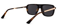 Johnson - Aviator Tortoise Clip-On Sunglasses - 4