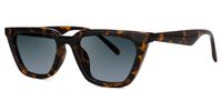 Cat Eye Tortoise Sunglasses | Vooglam.com Front View
