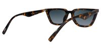 Cat Eye Tortoise Sunglasses | Vooglam.com Side View