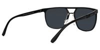 Aviator Black Sunglasses | Vooglam.com Side View