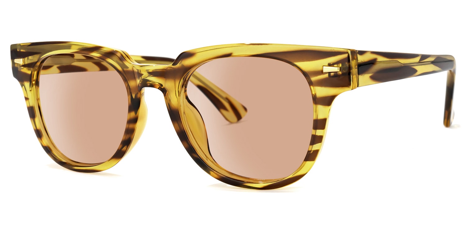 Imiani Cat Eye Yellow Sunglasses Vooglam