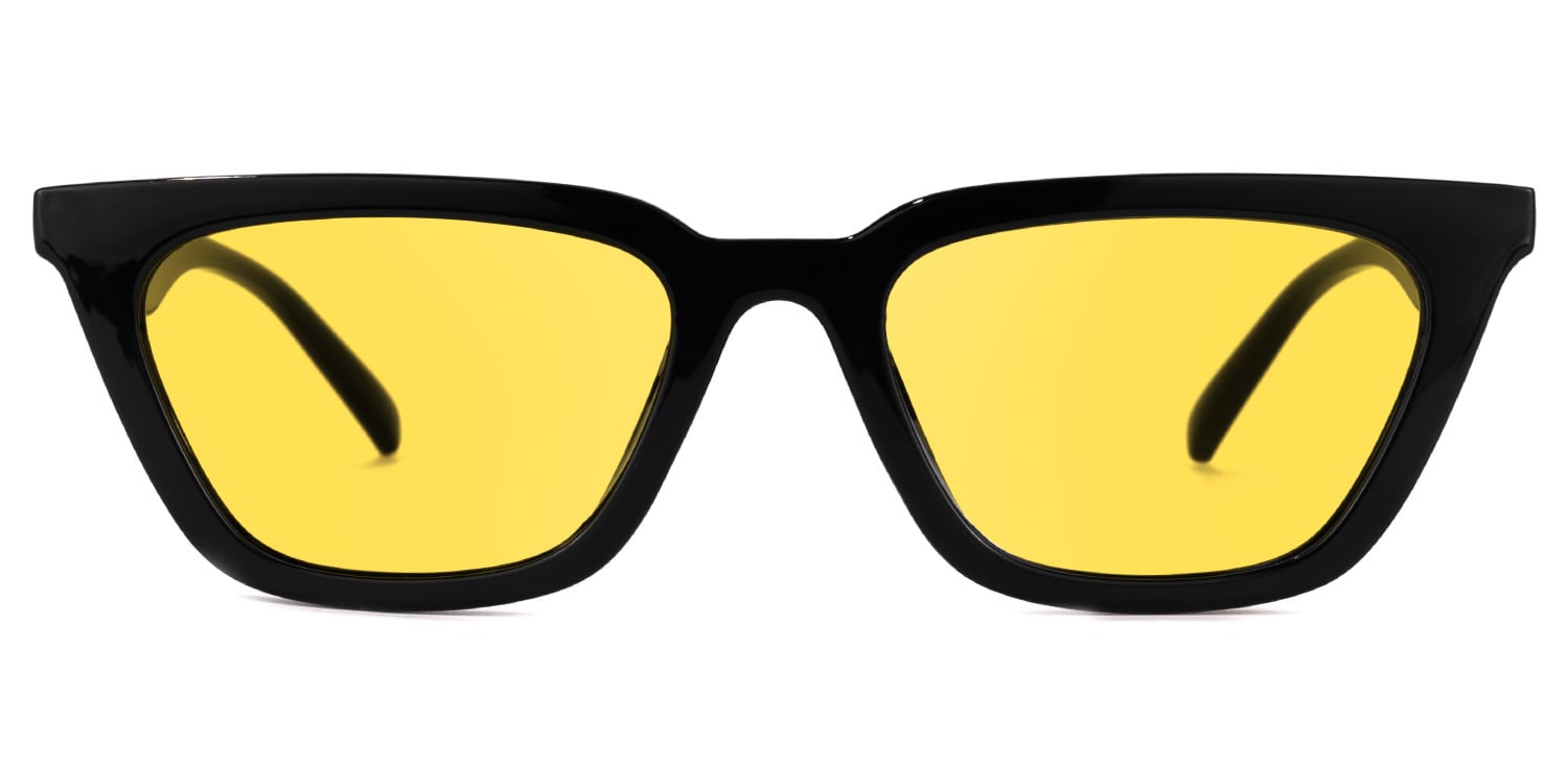 Mcatee Cat Eye Yellow Sunglasses Vooglam