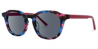 Geometric Floral Sunglasses | Vooglam.com Front View