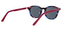 Geometric Floral Sunglasses | Vooglam.com Side View