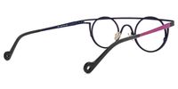 Arrabella - Round Purple Eyeglasses | Vooglam Side View