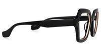 Geometric Black Eyeglasses | Vooglam.com 