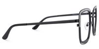 Square Black Eyeglasses | Vooglam.com 