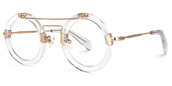 Joni - Aviator Two-tone Eyeglasses