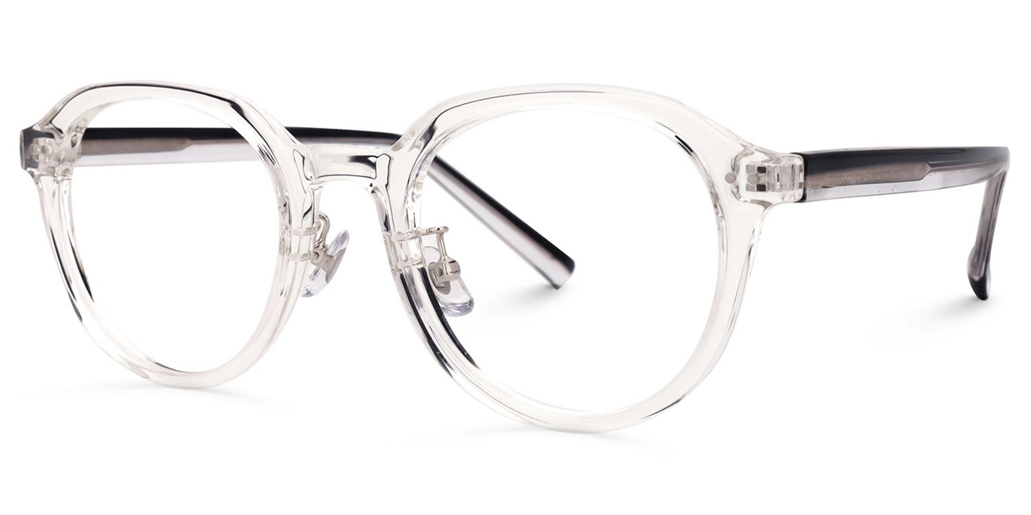 Valdez Round Crystal Eyeglasses Vooglam