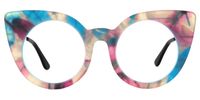 Sherell - Cat Eye Colorful Eyeglasses | Vooglam Angle View