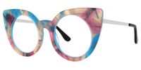 Sherell - Cat Eye Colorful Eyeglasses | Vooglam Front View