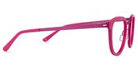 Round Bright/Pink Eyeglasses | Vooglam.com
