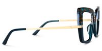 Shavan - Square Blue Eyeglasses | Vooglam 