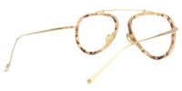 Aviator Floral Eyeglasses | Vooglam.com Side View