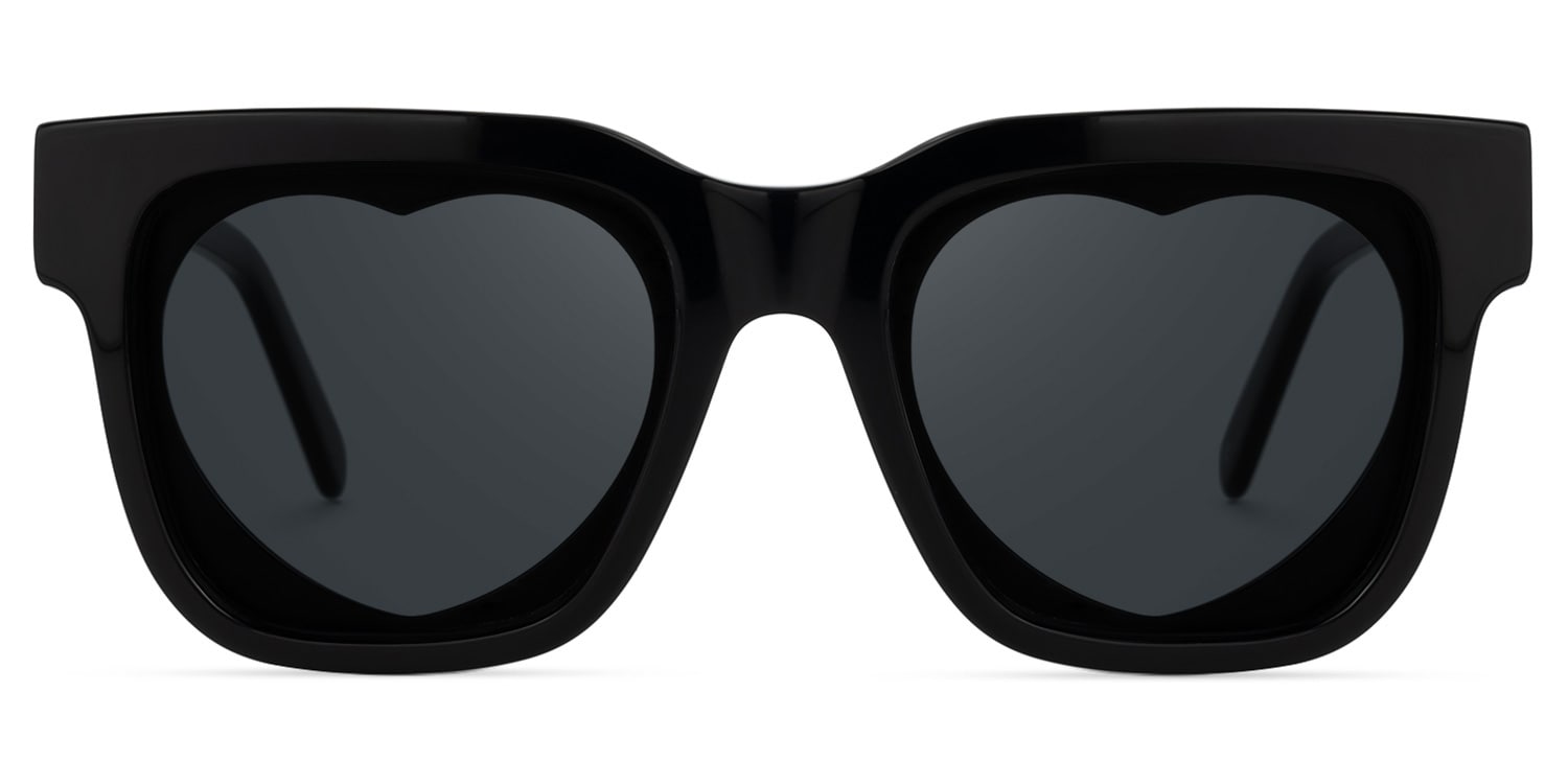 

Bernard - Square Black Sunglasses