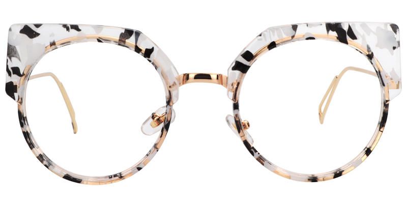 Nancy Mulligan Round Eyeglasse Front View