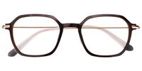 Delicate Ultralight Rectangle Glasses Angle View