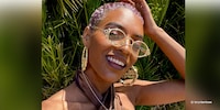 Callum - Oval Gold Eyeglasses - 4