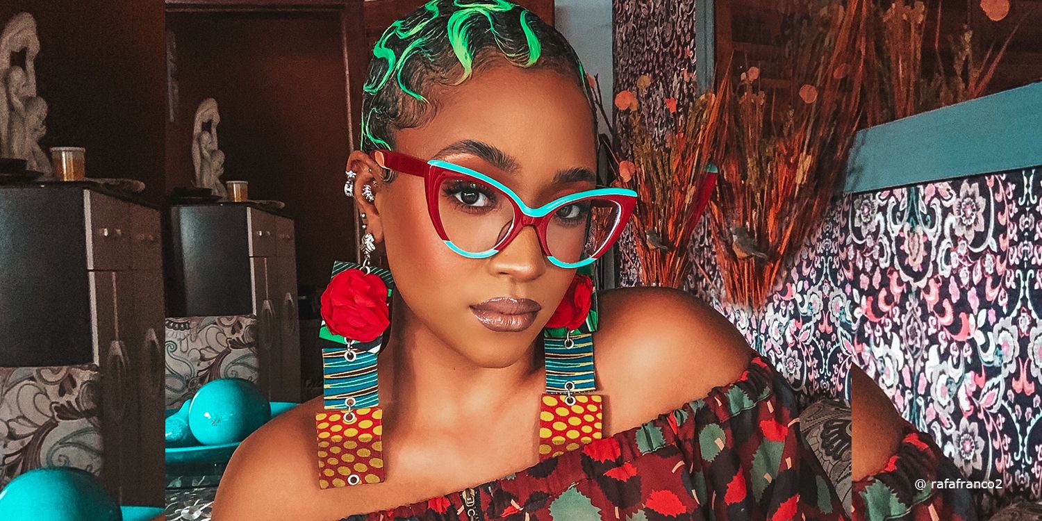 Cat Eye Wine/Red Eyeglasses | Vooglam.com 4