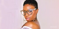Bella - Cat Eye Gold Eyeglasses - 5