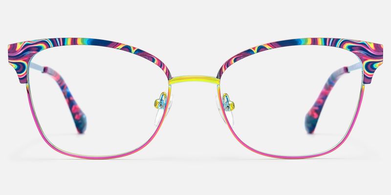 Fuzz - Butterfly Pattern Eyeglasses