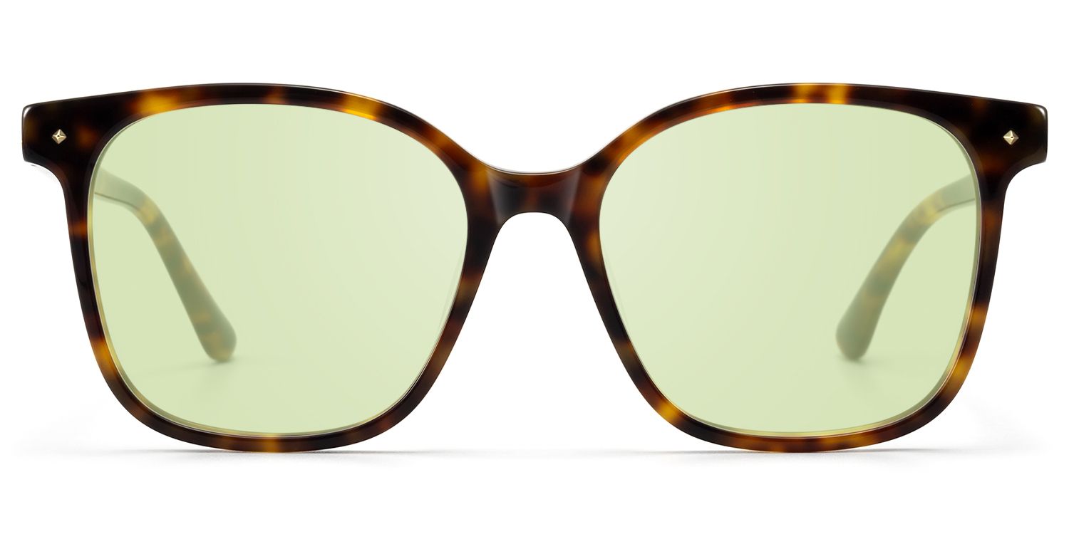 Spacek - Glam Punk Square Tortoise Sunglasses | Vooglam Product Details 1