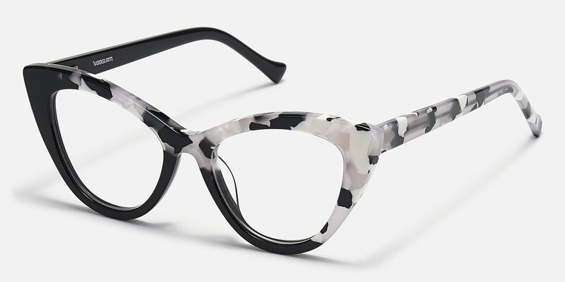 Antoinette - Cat Eye Black/Tortoise Eyeglasses