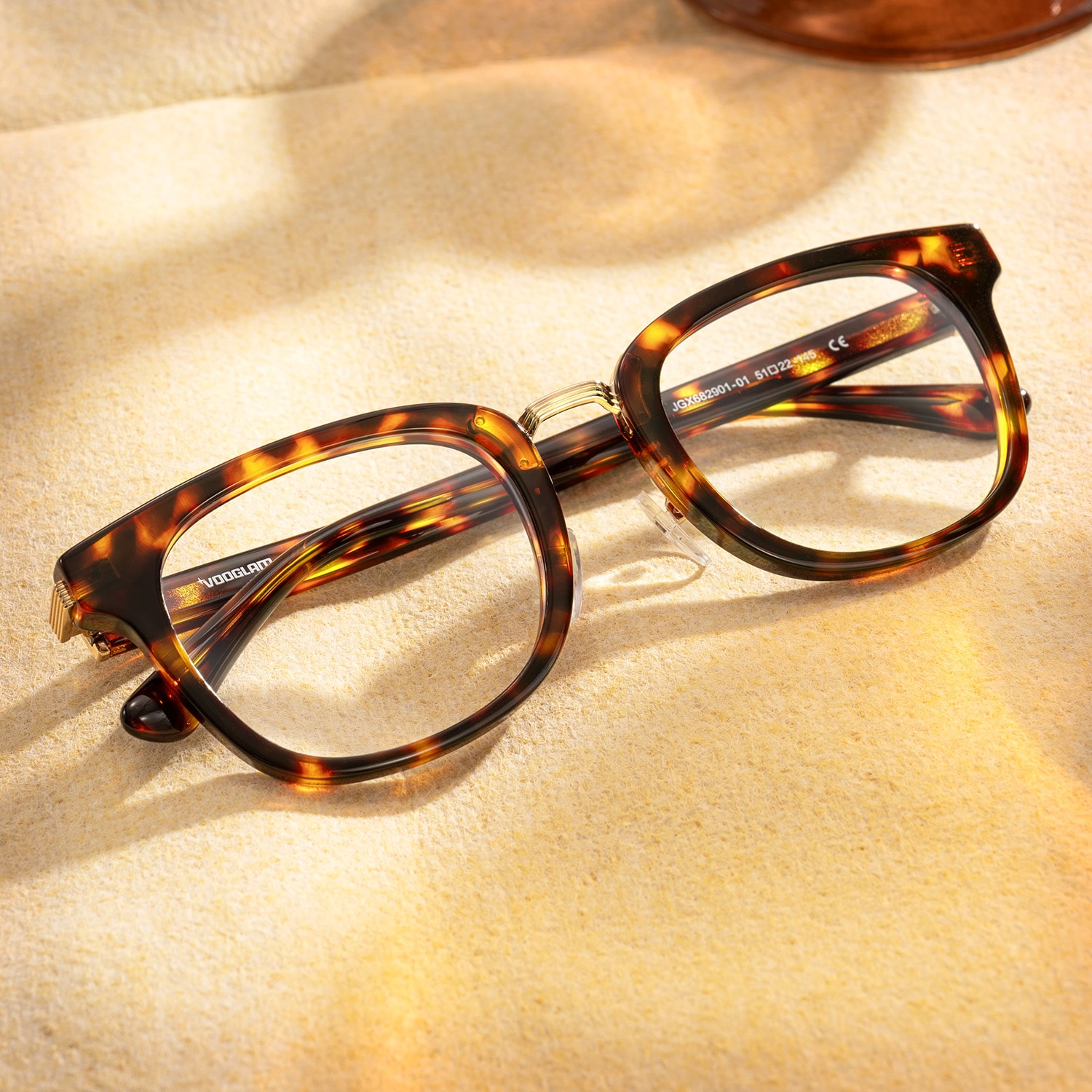 Silenzio - Square Tortoise Eyeglasses - 1