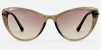 Kailano - Cat Eye Champagne Prescription Sunglasses | Vooglam Angle View
