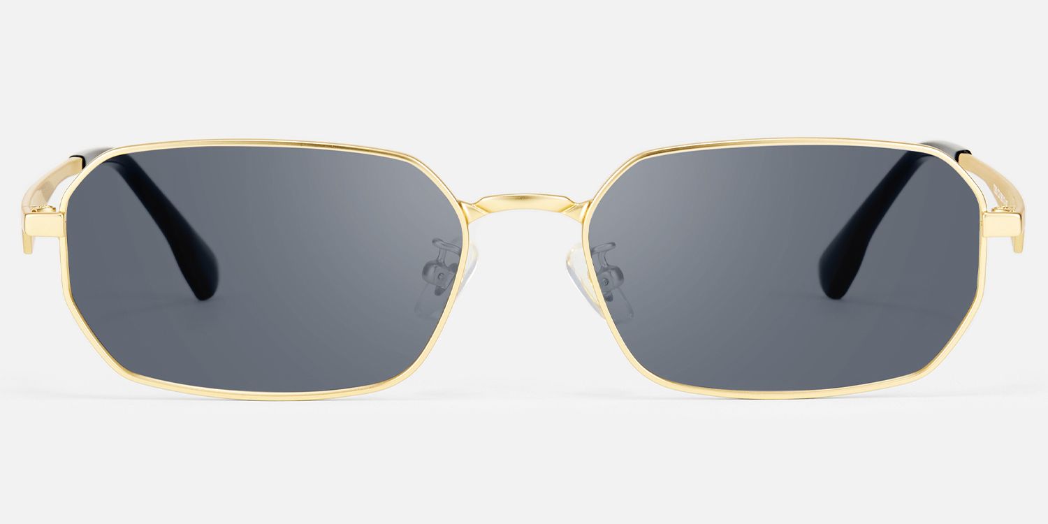 Aether - Geometric Gold Sunglasses product detail 2