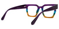 Ekanta - Square Multicolor Eyeglasses | Vooglam Side View